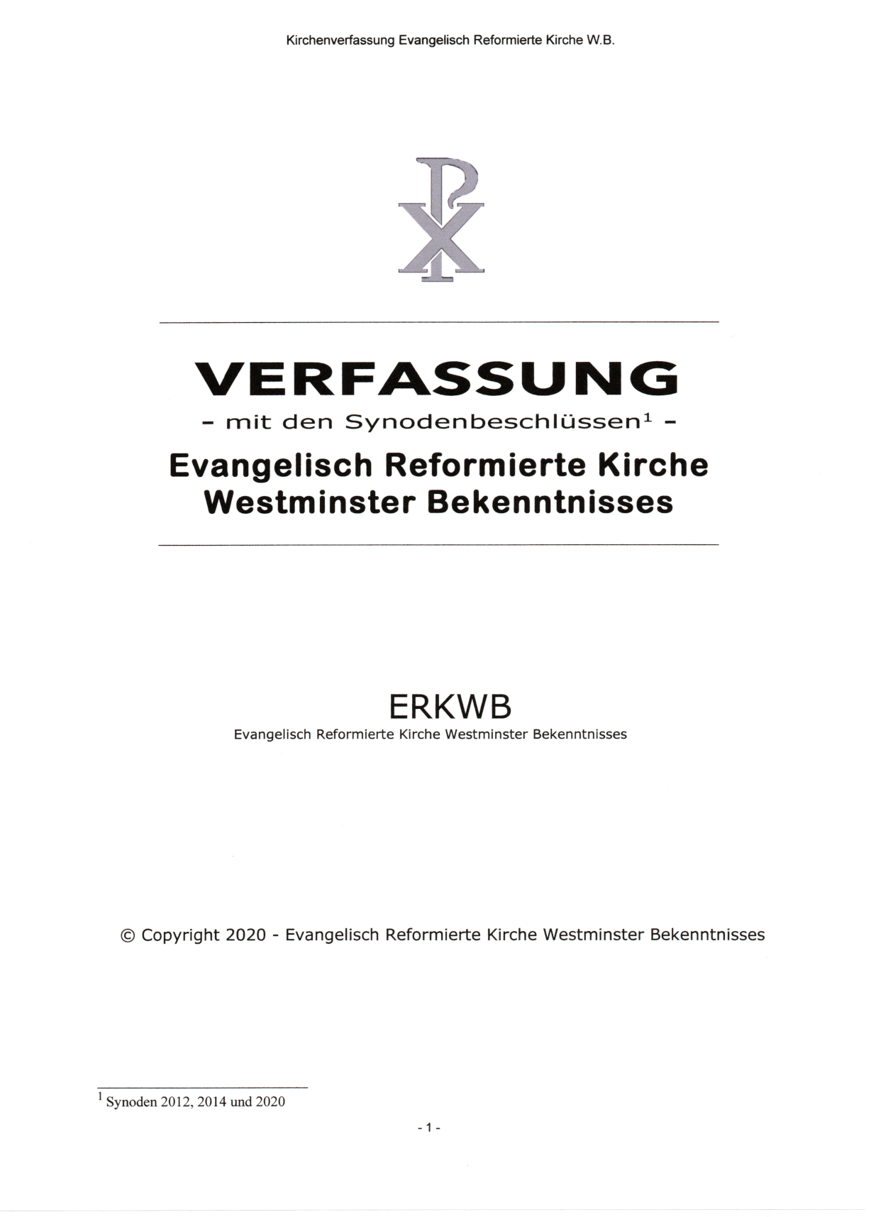 Kirchenverfassung